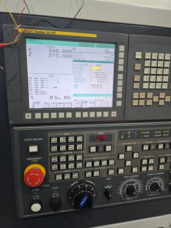1772438437390 SMEC SL2000 8 İNÇ CNC TORNA - 640 SAATTE