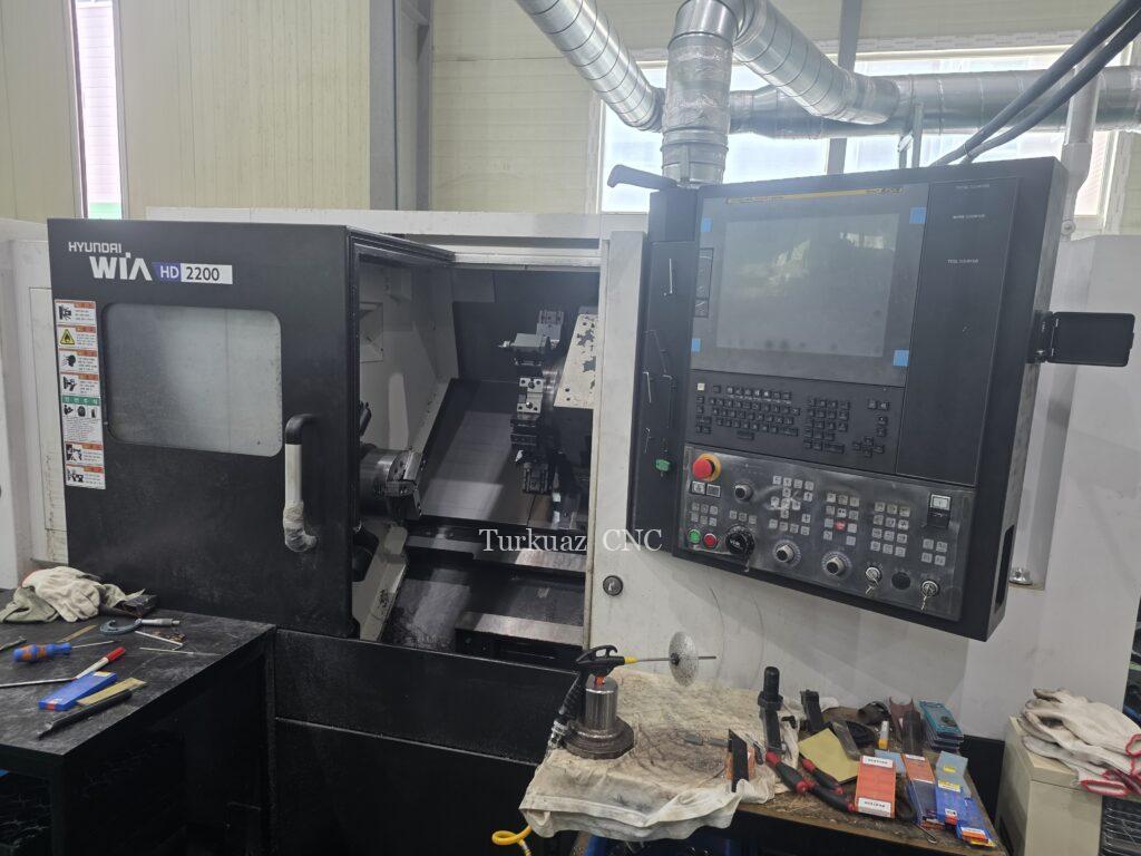 Hyundai wia HD2200 10 İNÇ CNC TORNA