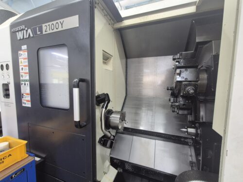 HYUNDAİ WİA L2100Y 8 İNÇ C Y EKSEN CNC TORNA